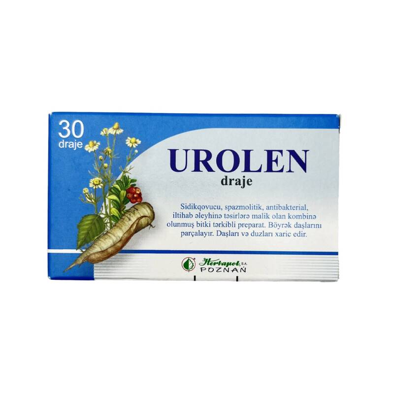 Urolen N30 DRJ — boyrek sidik yolu infeksiyasi bitki terkibli boyrek destegi